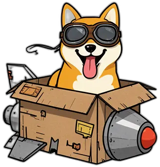 RocketDoge Mascot